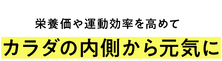 栄養価や運動効率を高める ヘルシーなおうちごはんレシピ